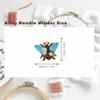3Pcs Insect Themed Needle Minder, Magnetic Pin Holder for Cross Stitch, Needlework and Embroidery Accessories - Keep Your Needles Secure BeesButterfliesCicadas view 2