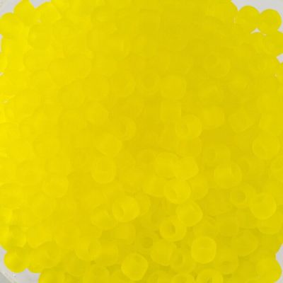 11/0 TOHO ROUND Transparent Frosted Lemon Seed Bead (8g)