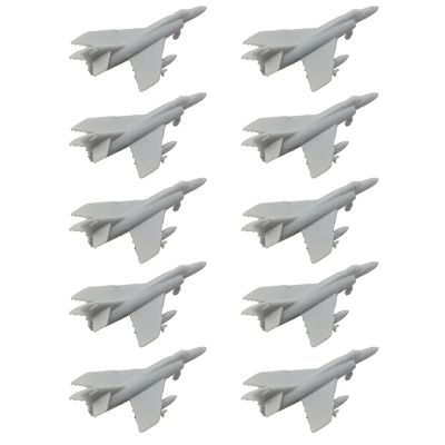 10PCS Super Etendard Shipborne Attacker Plane Simulation DIY Model 1/2000-1/350 3D Printing Airplane Model for DIY Military Model(1/350 (40mm))