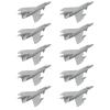 10PCS Super Etendard Shipborne Attacker Plane Simulation DIY Model 1/2000-1/350 3D Printing Airplane Model for DIY Military Model(1/350 (40mm)) view 1