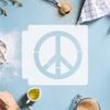 Peace Sign 783-D416 Stencil (9 inch) view 2