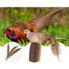 MAOFENG 12pcs Natural Feathers Male Ringneck Pheasant Tails Feathers 6-8inch 15-20cm for Crafts Wedding Party Performance Home DIY Decoration,Male Pheasant Feathers view 3