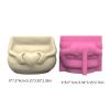 MinnowXY Succulent Flower Pots Mold Heart Belly Pen Holder Silicone Mould Concrete Plaster Planter Vase Mold Epoxy Resin Molds Silicone view 3