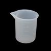MinnowXY 12Pcs Resin Silicone Mixing Measuring Cups 100ml 20ml 10ml for UV Resin Mold Resin Casting Jewelry Making Tools Kit Silicone, Transparent, view 4