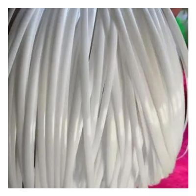 LKXHarleya 32.8 FT Plastic Rattan Furniture Repair Material, 5mm Wide Flat Synthetic Rattan Weaving Raw Material, All-Weather Use