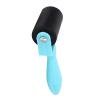 Akozon Artistic Printmaking Brayer Ink Painting Stamping Tool - 3.5cm Plastic Handle Rubber Roller - Blue (Green) view 3