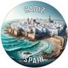 Cadiz Spain Souvenir Vinyl Decal Sticker 3-Inch view 1