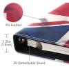 WELLDAY British Flag Photo Album Self Adhesive 3x5 4x6 5x7 6x8 DIY Scrapbook 3 Ring Scrapbooking Album 20 Blank Pages Magnetic Album view 4