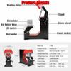 Heat Press Cap Hat Sublimation Machine, Automatic Hat Heat Press Machine, with 3pcs Interchangeable Platens, LCD Timer and Temperature Control, for Hat Printing view 4