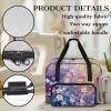 CREAMIC Sewing Machine Carrying Case Daisy Print Sewing Machine Case Sewing Machine Cover Sewing Machine Travel Case for Most Standard Sewing Machines Sewing Machine Bag with Multiple Compartments view 4