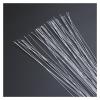HDNSAUD Floral Wire 50pcs 24 Gauge White Floral Stem Wire Iron Wire Artificial Flower Arrangement Wrapping Strip for Wedding Party DIY Flower Craft view 1