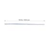 HDNSAUD Floral Wire 50pcs 24 Gauge White Floral Stem Wire Iron Wire Artificial Flower Arrangement Wrapping Strip for Wedding Party DIY Flower Craft view 4