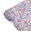 100% Cotton Indian Hand-Block Print Floral Pattern Fabric Cut by The Yard Material Sewing, Crafts, Home Dcor, Art (10 Yard, Beige Blue Pink Floral) view 4