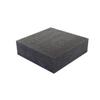 FoamRush 3" x 31" x 31" Charcoal High Density Upholstery Foam Cushion (Upholstery Sheet, Foam Padding, Seat Replacement, Chair Cushion Replacement, Square Foam, Wheelchair Seat Cushion) Made in USA view 1