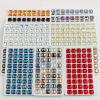 Ximimark 60pcs 12mm Colorful Transparent Lucky Four-Leaf Clover Shape Glass Loose Beads for DIY Necklace Bracelet Earring Accessories Jewelry Making Accessories view 4