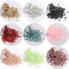 10g 2mm 3mm 4mm Flat Round Loose Sequins Suitable for Sewing Wedding Decoration Craft Scrapbook DIY Accessories(50 L-Green,3mm 3000pcs) view 2