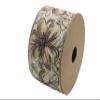 3.8 Yard Spool 2.7" Brown Pomegranate Flowers Embroidered Curtain Trim Jacquard Ribbon for Your Drapes Curtains Drapery Banding Trim Tape V4 217 view 3