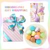 PURREITTI 150 Yards Macaron Satin Ribbon 1-1/2 Inch 6 Rolls Assortment Ribbons for Crafts Gift Wrapping Flower Bouquet Wedding Invitations Birthday Party Festival Decoration Hair Bows view 3