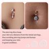 Earring Backs, Earring Backs for Droopy Ears, Plastic Earring Backs, 100pcs Clear Piercing Disc for Piercing Bump Treatment 5/7 mm, Piercing Kit, Silicone Earring Backs (50pcs 5mm+50pcs 7mm) view 4