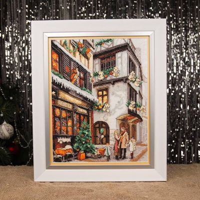 Charivna Mit Cross-Stitch kit M-478C "Looking for Gifts"