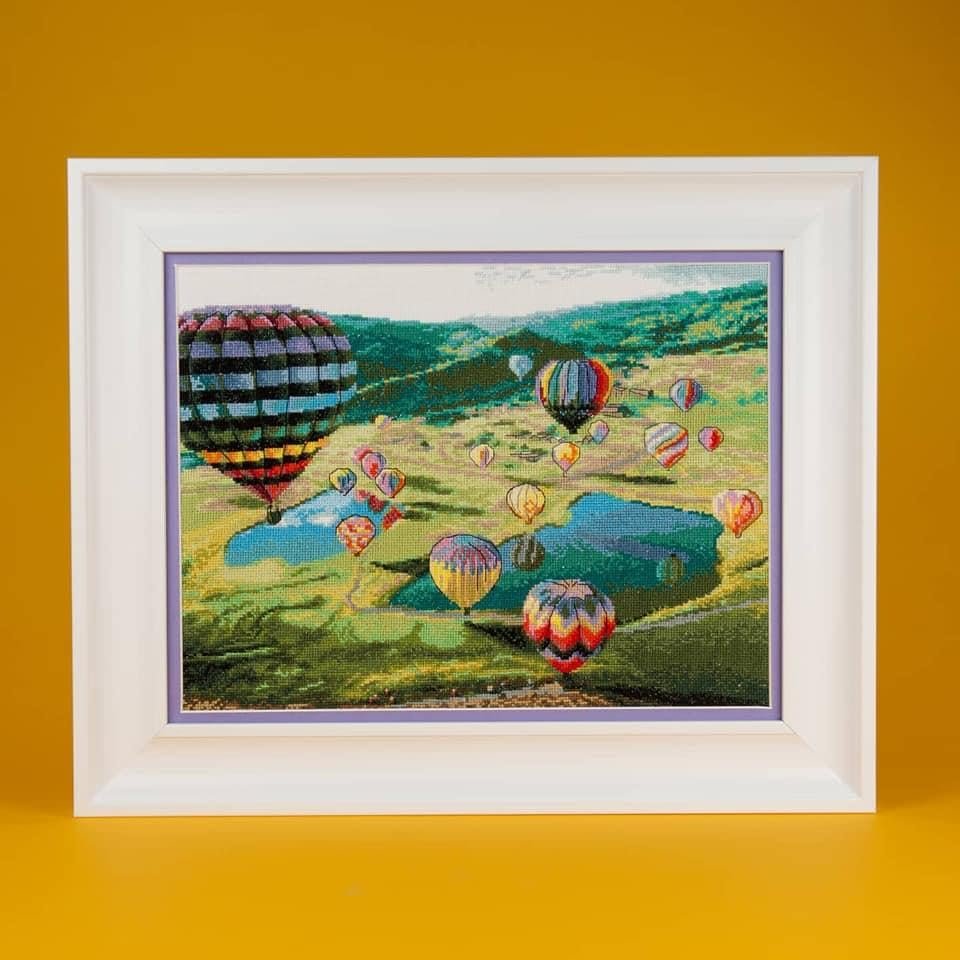 Charivna Mit Cross-Stitch kit M-443C Counted Cross Stitch kit "Balloons"