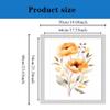 CISDKK Cross Stitch Design,Printed Cross Stitch Kits,Plane Print Kids Nursery Kids Helicopter Print Kids Room Decor Aviation Print,11CT,17.33 * 17.33 inch view 2