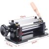 Manual Leather Skiver Paring Machine, Leather Skiver Splitter with Anti-Slip Handle, Max Thinning Width 80mm, Precision Cutting and Adjustment Screw, Saving Both Time and Energy, for Leather Work view 2