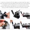 Manual Leather Skiver Paring Machine, Leather Skiver Splitter with Anti-Slip Handle, Max Thinning Width 80mm, Precision Cutting and Adjustment Screw, Saving Both Time and Energy, for Leather Work view 4