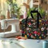Bivxisrvo Mushroom Sewing Machine Bag Sewing Machine Cover Dust Cover Sewing Machine Carrying Case Large Capacity Sewing Bag for Home Daily Repair Creative Handmade Workshop view 4