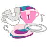 Coffee Tea Cups Metal Dies for Card Making DIY Scrapbooking Embossing Stencil Die Cuts Punch Template Molds Arts Crafts Metal Die Cuts Handmade Crafts Metal Cutting Dies Supplies Scrapbook Album Decor view 1