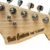 Personalized Vintage 50s Style Guitar and Bass Headstock Decals, Custom UV Crystal Sticker Old Fashion Vinly Decals Label Gift for Music Lovers (Style D) view 1