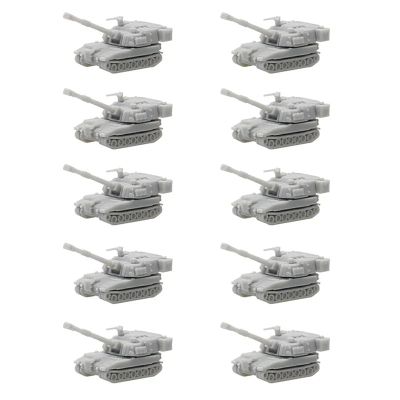 10PCS M109A6 Self-propelled Howitzer DIY Model 3D Printing Resin Tank 1/700 1/350 Scale Model Military Model for DIY Hobby Collection(1/350(2.63CM))