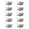 10PCS M109A6 Self-propelled Howitzer DIY Model 3D Printing Resin Tank 1/700 1/350 Scale Model Military Model for DIY Hobby Collection(1/350(2.63CM)) view 1