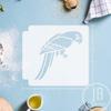 NineTribe Basics Parrot 783-384 Stencil (18 inch), White view 2