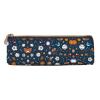 DRTGEDS Sports Baseball Game Classic Triangular Design Portable Leather Pencil Case With Large Storage Capacity Pencil Pouch view 2