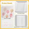 Set Vellum Inches 5 Paper, Translucent Jackets Invitations, Vellum Wedding Party 7 X 7 5 Birthday For For Folded Set, For Pre Jackets 5 Wraps Pack Waiting 100-Invitations view 2