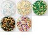 10g(3000pcs) Size 3mm Sequin Flat Round Loose Sequins Paillette for Sewing Wedding Craft, Patches Material(Beige) view 3