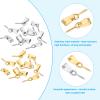 PATIKIL 17x4mm Screw Eye Pins Peg Bail, 20Pcs Small Stainless Steel Cup Pear Eyelet Screw Eye Pins for Jewelry Making Earring DIY Beads Craft, Silver view 4