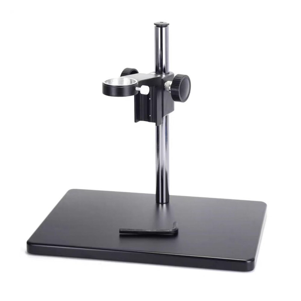 LIUZHENZHEN Industry Video Microscope Camera Adjustable Boom Table Working Stand Holder + 50mm Ring Holder + Multi-axis Adjustable Metal Arm(B)