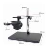 LIUZHENZHEN Industry Video Microscope Camera Adjustable Boom Table Working Stand Holder + 50mm Ring Holder + Multi-axis Adjustable Metal Arm(B) view 2