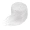 M METERXITY Faux Fur Fabric Precut Strips, 59x4 Inch Plush Faux Fur Fabric Square Fluffy Fuzzy Craft Fur for DIY Crafts/Christmas/Halloween Gnome Beard/Cosplay [White] view 1