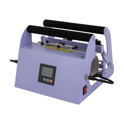 Beuioslyr Tumbler Heat Press Machine, Cup Heat Press with Fast & Even Heating, Car Cup Mug Press, DIY Mug Machine (Light Purple)