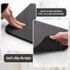 2 Pcs Sewing Machine Muffling Mat Pedal Sewing Mat Reduce Vibrations Noise No Slip Machine Accessories for Quilting(15" X 20" and 11" X 14",Black) view 4