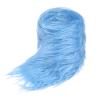 M METERXITY Faux Fur Fabric Precut Strips, 59x4 Inch Plush Faux Fur Fabric Square Fluffy Fuzzy Craft Fur for DIY Crafts/Christmas/Halloween Gnome Beard/Cosplay [Sky Blue] view 1