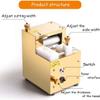 DIY Quilling Tassel Cutting Maker, Electric Paper Quilling Machine, Paper Flower Machine Tassel Depth and Width, Handmade Color Paper (Gold) view 3