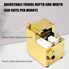 DIY Electric Paper Quilling Machine, Fringer Cutting Machine, Paper Art Tassel Rolling Tool,Rechargeable DIY Quilling Tassel Cutting Machine (Rosegold) view 3