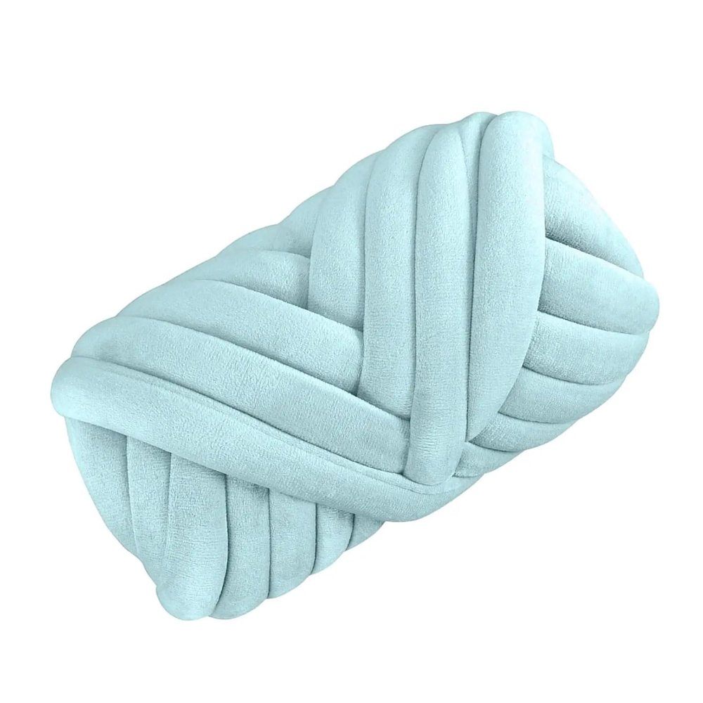 Giant Yarn Chunky Yarn Tube Giant Yarn Crocheting 250G Jumbo Tubular Yarn Knitting Soft Bulky Yarn for Rug Making Throw Hats Scarf Pet Bed Chunky Yarn(Light Green)