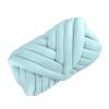 Giant Yarn Chunky Yarn Tube Giant Yarn Crocheting 250G Jumbo Tubular Yarn Knitting Soft Bulky Yarn for Rug Making Throw Hats Scarf Pet Bed Chunky Yarn(Light Green) view 1