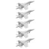 5PCS Su-34 Duckbill Fighter DIY Model 1/2000-1/350 Scale Military Model Fighting Aircraft Battle-Plane with Landing Gear(1/400(58.1mm)) view 1