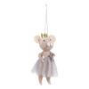 Trimits Needle Felting Craft Kit, Christmas, Includes Roving Wool Needle Stuffing Instructions, Nordic Mouse view 2